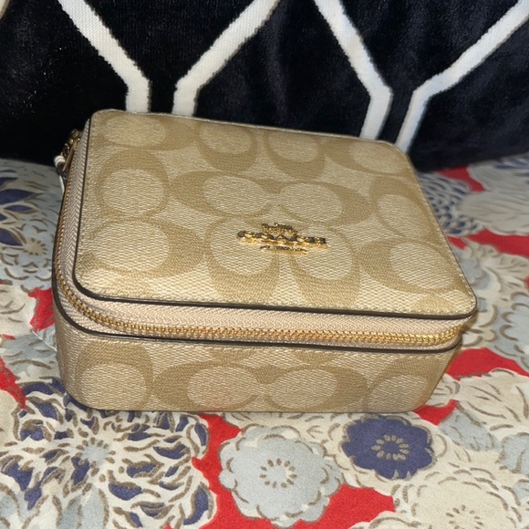 Coach | Accessories | Authentic Coach Signature Jewelry Box Nwt | Poshmark